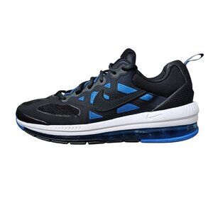 Nike Air Max Genome Black Signal Blue Royal White Sneaker Shoe